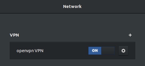 Network Settings window