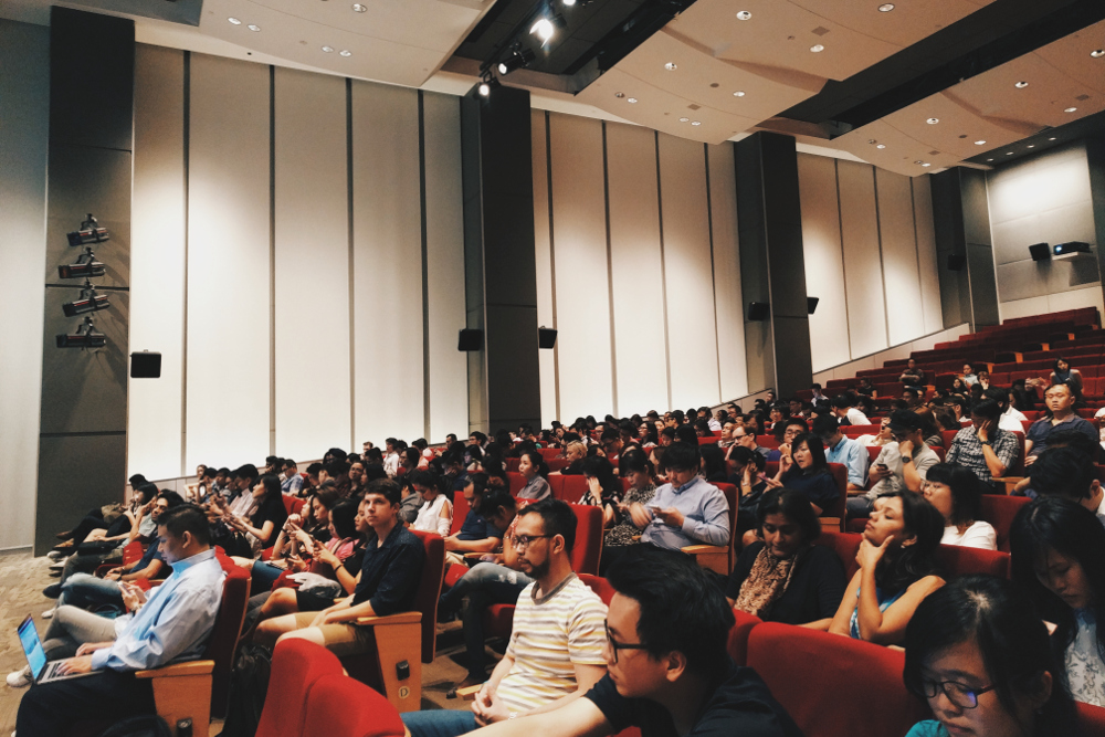 The crowd at GA Singapore