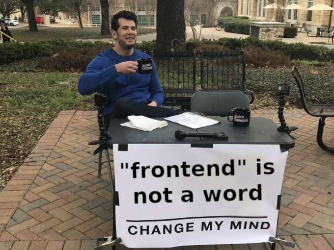 Change my mind meme